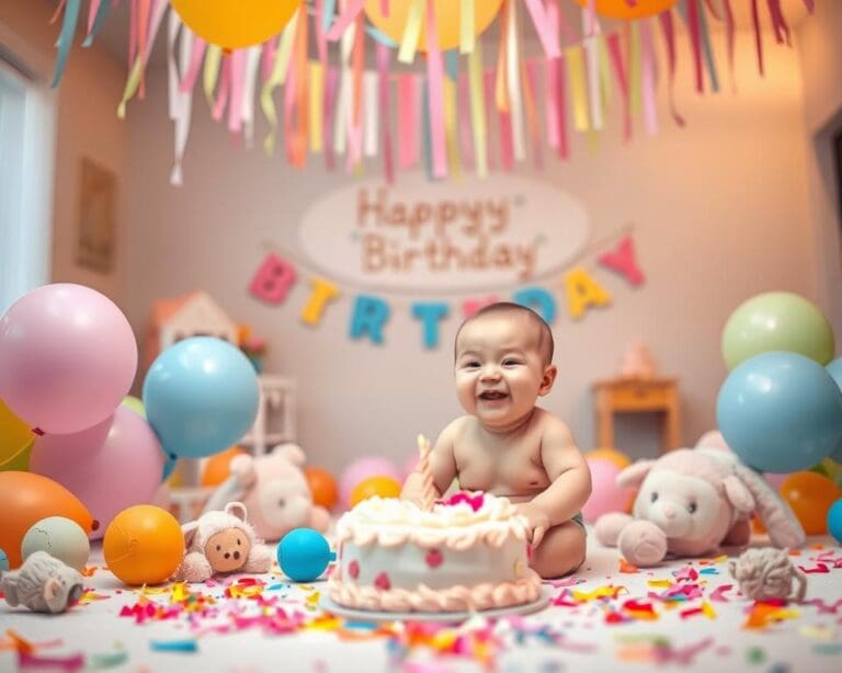 ¿Cómo celebrar el primer cumpleaños del bebé?