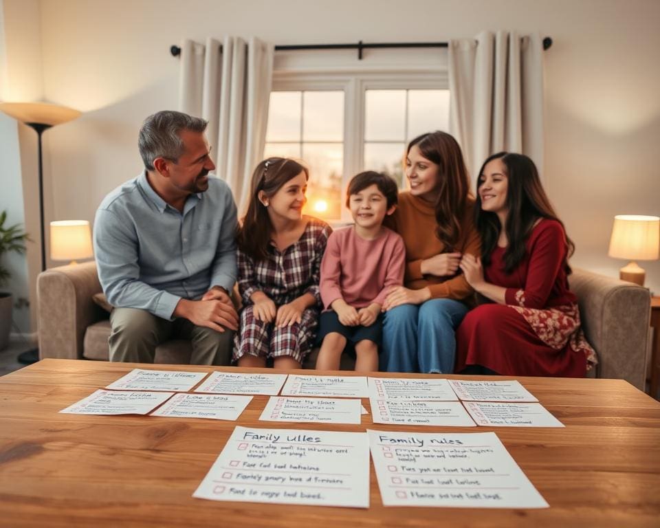 ¿Cuándo es mejor establecer reglas familiares?