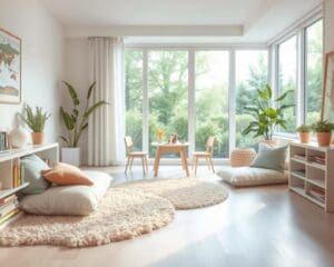 ¿Dónde crear un espacio tranquilo para niños?