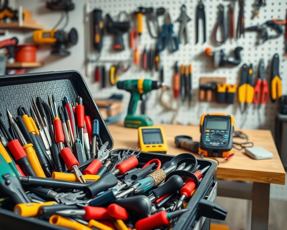 ¿Qué herramientas usa un electricista profesional?