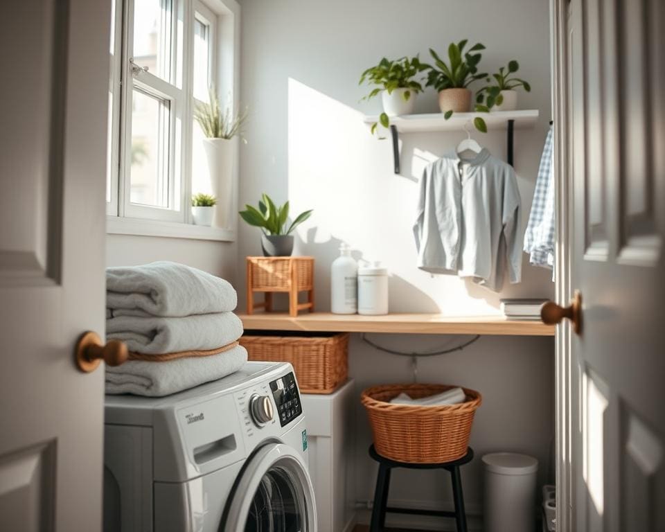 ¿Cómo aprovechar mejor un lavadero pequeño?