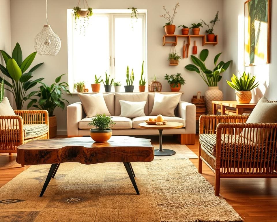¿Cómo integrar muebles ecológicos en el salón?