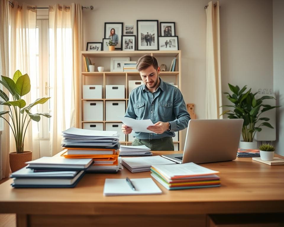 ¿Cómo organizar documentos del hogar fácilmente?