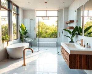 ¿Cómo renovar un baño con materiales modernos?