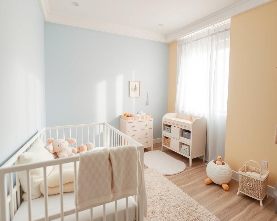 ¿Qué colores funcionan mejor en la habitación del bebé?