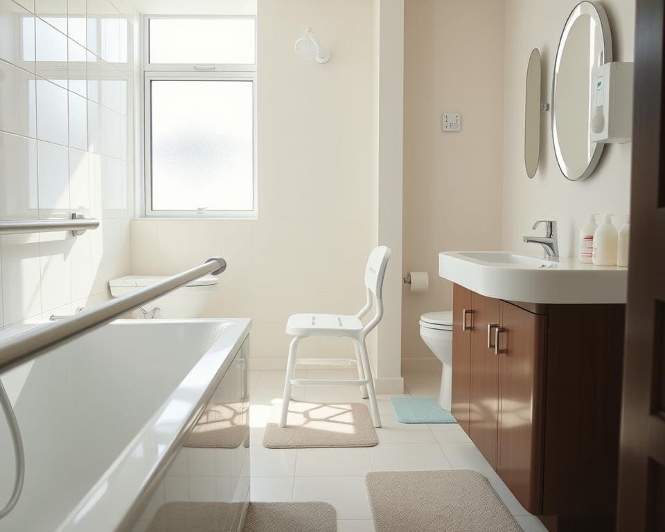 ¿Qué elementos hacen el baño más seguro?