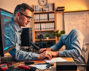 ¿Qué hace un técnico informático ante una avería?