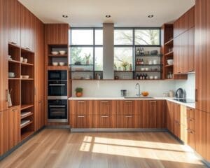 ¿Qué muebles de cocina optimizan almacenamiento?
