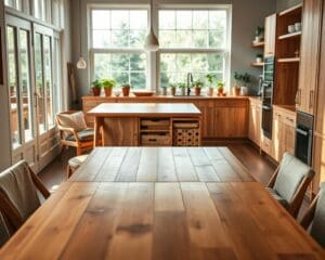 ¿Qué muebles sostenibles encajan en la cocina?