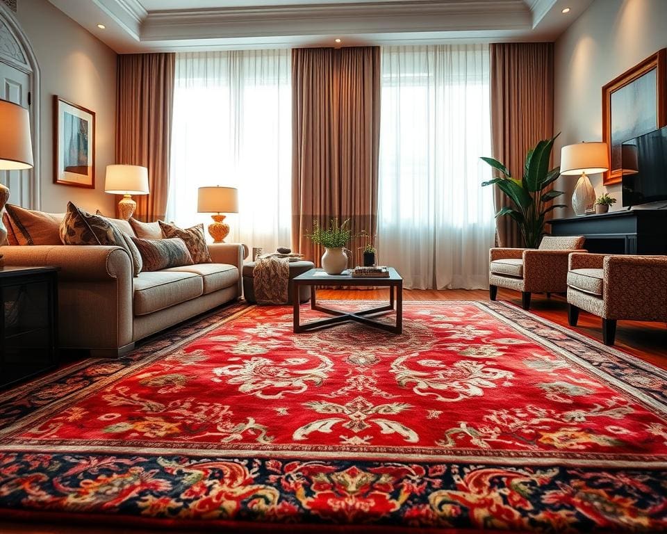 ¿Cómo elegir una alfombra para la sala de estar?