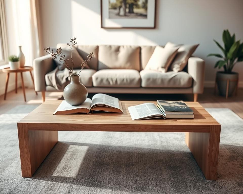 ¿Cómo elegir una mesa de centro práctica?