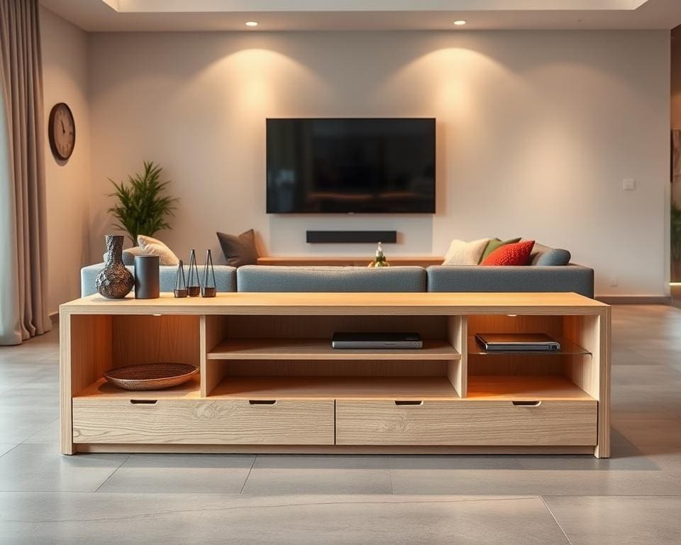 ¿Qué mueble de TV optimiza el espacio del salón?