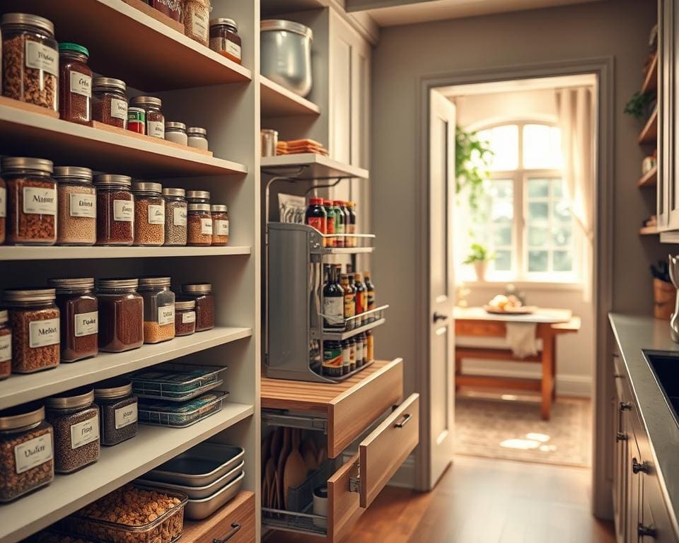 ¿Cómo diseñar una despensa funcional?