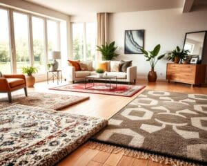 ¿Cómo elegir alfombras para el salón?