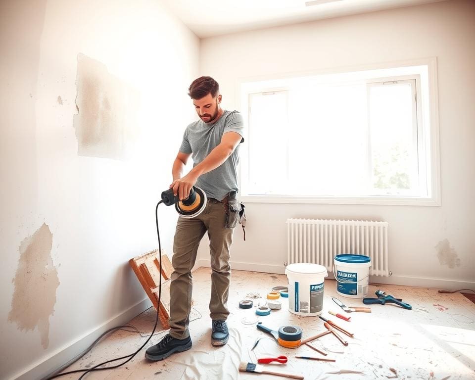 ¿Cómo preparar las paredes antes de pintar?