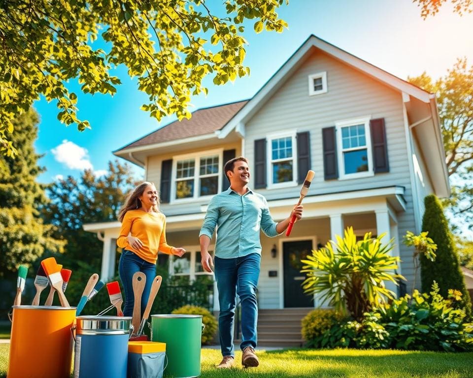 ¿Cuáles son los beneficios de pintar la casa?