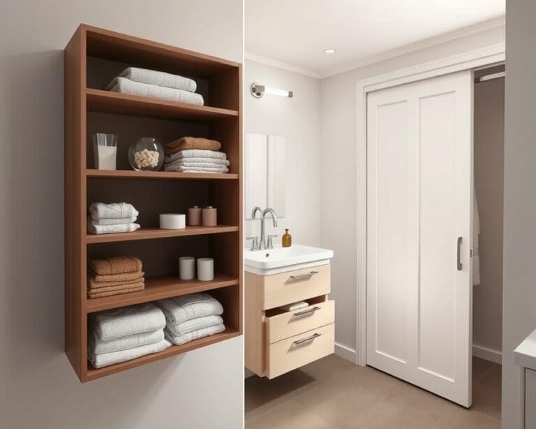 ¿Qué soluciones de almacenamiento funcionan en baños pequeños?