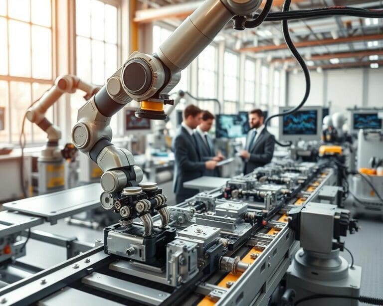 robótica industrial aplicación