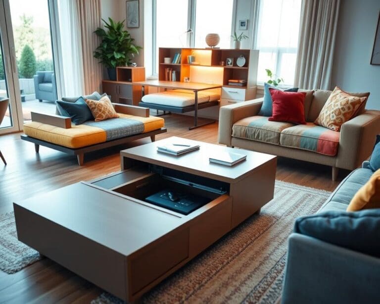 ¿Cuáles son las ventajas de muebles multifuncionales?