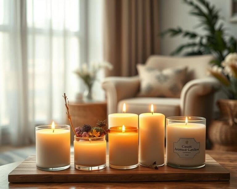 velas aromáticas bienestar