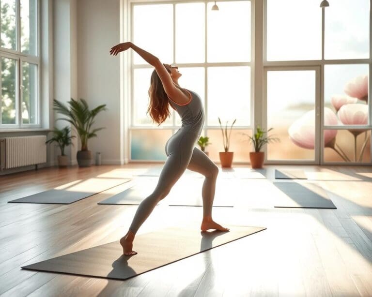 flexibilidad con yoga