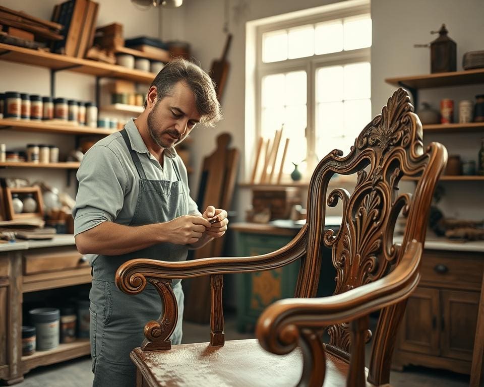 restauración de muebles
